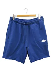 ナイキ NIKE JORDAN BRAND M J AIR JDN RAIR FLC SHORT DEEP ROYAL IF1411-470 スウェット ハーフパンツ L ブルー ショートパンツ ショーツ ダメージ加工 ボトムス