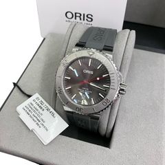 186005 稼働品 ORIS オリス アクイスデイト レリーフ 自動巻き 01 733 7730 4153