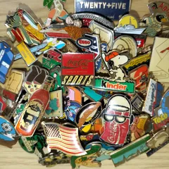 ピンバッジ 50個セット フランス雑貨 まとめ売り ピンズ ヴィンテージ ピンバッチ BC2-50-0403-3