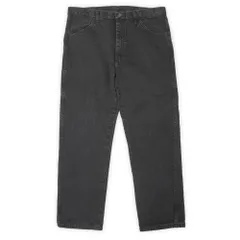 ラスラー RUSTLER 00s 2000年代 87619CB ブラックデニムパンツ ラングラー傘下 Wrangler USA ヴィンテージ アメリカ 古着 メンズ ズボン パンツ 黒 W36 L29【中古】