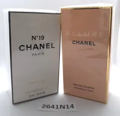未開封【2641N14】シャネル CHANEL N°19 アリュール 香水 2箱セット