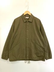 80s USA製Cardinalナイロンコーチジャケット 茶色無地ヴィンテージ