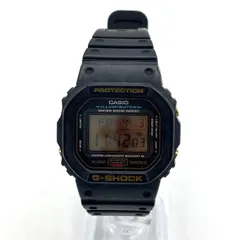 【え沖】G-SHOCK DW-5600E ゴールドロゴ 1545 スピードモデル カシオ クォーツ 稼働品 200m防水 CASIO Gショック スクエア MD0S04008
