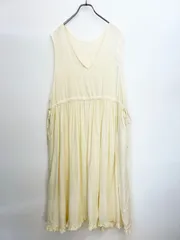 Samansa mos2 sm2 Water less Linen リネン サマンサ モスモス 前後2WAY ジャンパー スカート ジャンスカ Js7-16