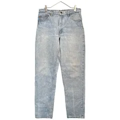 90年代 USA製 Levi's リーバイス 550 デニムパンツ ブルー(メンズ W34 L34)中古 古着 X7211