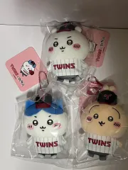 ちいかわ LG 트윈스 ちいかわ コラボ ぬいぐるみ キーホルダー ちいかわ ハチワレ うさぎ