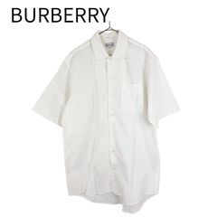 希少90s Burberry リネン オープンカラー シャドウ ストライプ - メルカリ
