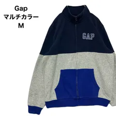 Gap ギャップ ジップアップ スウェット マルチカラー M