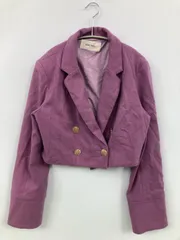 ROYAL PARTY ロイヤルパーティー テーラードジャケット F パープル