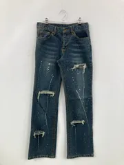 デニムパンツ ウエスト61 ブルー