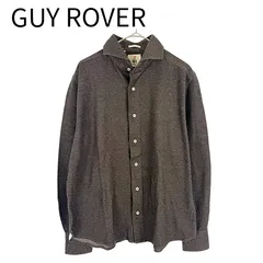 GUY ROVER ギローバー シャツ ブラウン コットン イタリア製 長袖のサムネイル