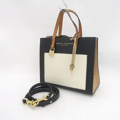 MARC JACOBS / マークジェイコブス ■2Wayバッグ　ショルダー　ハンド　ブラック　ベージュ　ホワイト 【バッグ/バック/BAG/鞄/カバン】 ブランド【中古】 