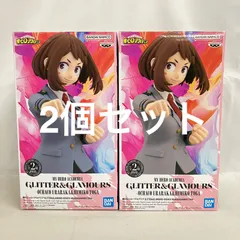 未開封 僕のヒーローアカデミア GLITTER&GLAMOURS 麗日お茶子 フィギュア 2個セット SF4052 c107