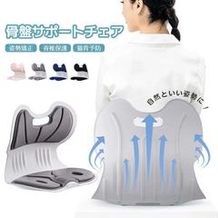 四つ葉型ランバーサポートクッション ブラック サンプル品のためお得に