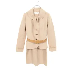 クリスチャンディオール Christian Dior スーツ ジャケット 9A2125IC1137 ベージュ ウール セットアップ レディース Used A