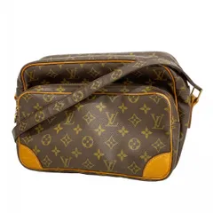 【6ce6217】ルイヴィトン ショルダーバッグ モノグラム ナイル M45244 ブラウン【中古】レディース