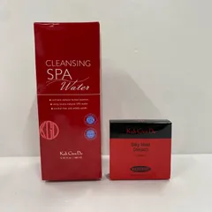B1449 江原道 クレンジングウォーター 380ml・マイファンスィー シルキーモイスト コンパクト レフィル スポンジ1個付 9g 計2点セットのサムネイル