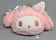 【中古】財布・パスケース マイメロディ白いちごのティータイム フェイスパスケース 「サンリオキャラクターズ」