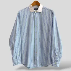 (L)ポロラルフローレン ストライプ ドレスシャツ