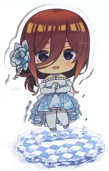 【中古】アクリルスタンド・アクリルパネル 中野三玖 ちびきゃらアクリルスタンド Snow Party ver. 「五等分の花嫁∬ POP UP SHOP in 新宿マルイ アネックス vol.4」