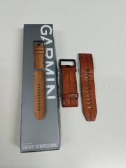 ガーミン純正 QuickFit F6 22mm Chestnut Leather - メルカリ