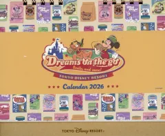 【中古】カレンダー 東京ディズニーリゾート Dreams on the go カレンダー卓上2026