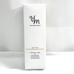 【未開封品】ハダメキミライ 薬用リンクルケア 美白リキッドファンデーションLO ライトオークル 26g SPF50＋ PA＋＋＋＋　　M80403-2のサムネイル