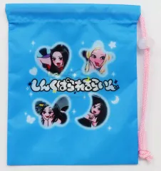 【中古】バッグ aespa えすぱ×おぱんちゅうさぎ 巾着ポーチ(ブルー) 「2024 aespa LIVE TOUR - SYNK ： PARALLEL LINE - in TOKYO DOME -SPECIAL EDITION-」 ランダムトイ景品