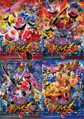 【中古】キャラカード 集合 DVDジャケットアートセット 「暴太郎戦隊ドンブラザーズ Blu-ray COLLECTION」 Amazon.co.jp限定全巻購入特典