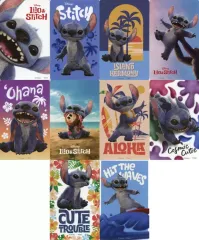 【中古】シール・ステッカー 全5種セット 「リロ＆スティッチ ステッカーコレクション」