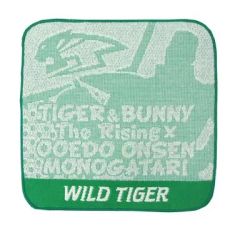 [중고] 수건·수건(캐릭터) 와일드 타이거 자가드 핸드 타올 [극장판 TIGER & BUNNY -The Rising-×오에도 온천 이야기] 스탬프 랠리 제1탄 골 경품
