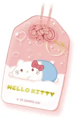【中古】食玩 キーホルダー 1.ハローキティ 「サンリオキャラクターズ 福福お守り風アクリルキーホルダー」