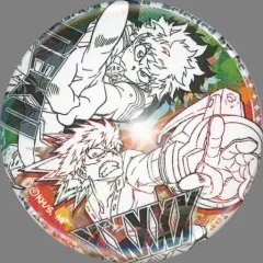 【中古】バッジ・ピンズ 緑谷＆爆豪 「僕のヒーローアカデミア×文房具カフェ Plus Ultraモチーフ 4期フィーチャーペア缶バッジ」