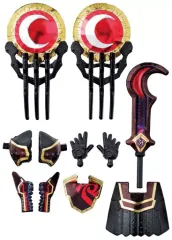 【中古】食玩 トレーディングフィギュア 3.ガルザ(アーマー) 「魔進戦隊キラメイジャー 勇動X2」