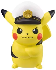 【中古】食玩 トレーディングフィギュア 9.キャプテンピカチュウ 「ポケモンキッズ 30周年スペシャル vol.1編」