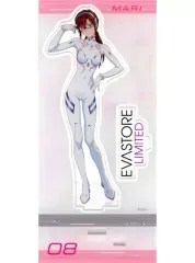 【中古】アクリルスタンド・アクリルパネル 真希波・マリ・イラストリアス(プラグスーツ・白) アクリルスタンド 「エヴァンゲリオン」 EVA STORE LIMITED限定グッズ