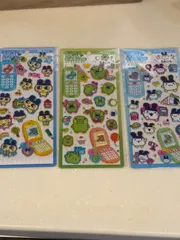 正規品　３枚セット　たまごっち 平成はっぴーフォン くちぱっち まめっち みみっち