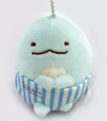 【中古】キーホルダー・マスコット(キャラクター) とかげ ボールチェーン付きストライプパンツぬいぐるみ 「すみっコぐらし」