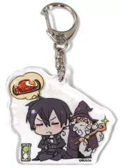 【中古】キーホルダー・マスコット(キャラクター) キリト＆魔法使い 「ソードアート・オンライン ミニキャラトレーディングアクリルキーホルダー2」