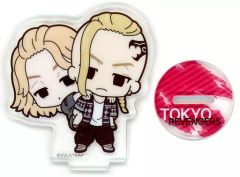 [Used] Goods Sano Manjiro & Ryuguji Ken "Tokyo Revengers Chocokawa Clear Stand"AmiAmi BOX purchase bonus