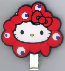 【中古】クリップ キティ ラバーマルチクリップ 「ミャクミャク×サンリオキャラクターズ EXPO2025」