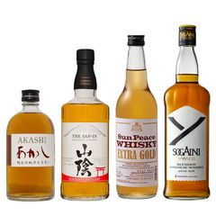 ウィスキー蒸留酒4本セット十年明Noir•余市限定NIKKA ニッカシングル等 