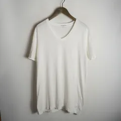 正規 JAMES PERSE ジェーム スパース USA製 Vネック Tシャツ 半袖 カットソー 18-11-10-11602 白 ホワイト 本物 サイズ 2 902N★2