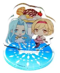 【中古】アクリルスタンド・アクリルパネル 主人公(女)＆ルリア 「キャラクレ! meets GRANBLUE FANTASY-グランブルーファンタジー- トレーディングアクリルスタンド」