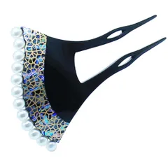 簪 かんざし 結婚式 和装髪飾り卒業式 成人式 着物 バチ型 パールデザイン 留袖 和装小物　a