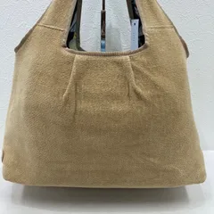 1559 FEILER　フェイラー　シュニール織り　タオル地　ユニカラー　トートバッグ　ハンドバッグ　肩がけ　ベージュ　無地　裏地花柄　レディース　シンプル