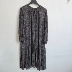 レディース パータン ロング 長袖 ブラック ONE PIECE F JJ758