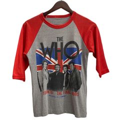 超レアM THE WHOラグラン7部袖ヴィンテージTシャツ1982年コピーライト