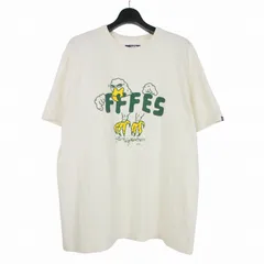 ノースフェイス パープルレーベル THE NORTH FACE PURPLE LABEL FFFES Graphic Combo Tee グラフィックコンボTシャツ カットソー 半袖 L ホワイト 白 N25SI066