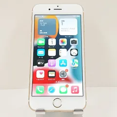 iPhone6s 64GB SoftBank ゴールド 送料無料 本体 c18546